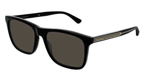 gucci gg0381s|Gucci™ GG0381S Rectangle Sunglasses .